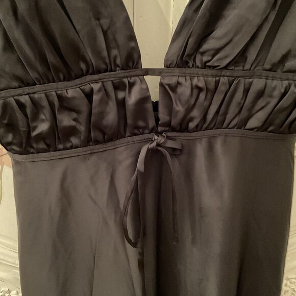 NWOT Lulus I'm All Yours Black Ruffled Maxi Dress, Size M - Picture 9 of 16